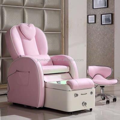 China Extended Nail Salon Furniture Foot Spa Chair Massage Sofa Pedicure Chair for sale