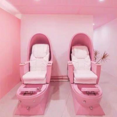 China Modern Beauty Spa Salon Nail Salon Funiture Foot Spa Pedicure Chair With Foot Basin Massager Chair for sale