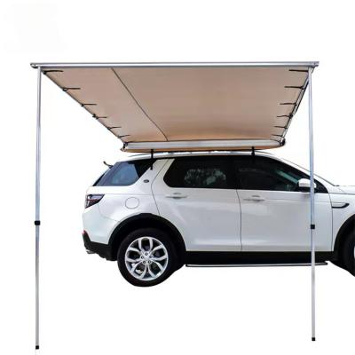 China Straight Bracing Type Sun shading shed Waterproof camping car side awning With car roof tent for sale