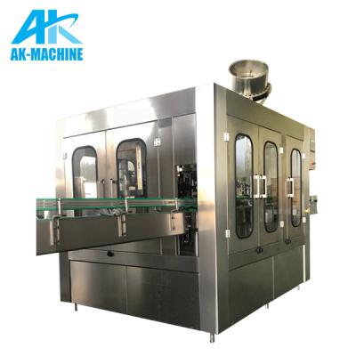 China beverage glass bottle filling and capping machine/glass filling machines/beer filling capping machine for sale