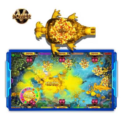 China Metal + Acrylic / Customize Most Popular Online App Shooting Fish Game Vpower Mobile Fish Coin Operated Game for sale