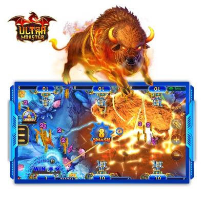 China Metal + Acrylic / Customize Ultra Shooting Amusement Arcade Game Fish Game Mobile App Monster Fish Arcade Game for sale