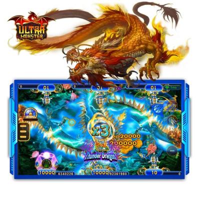 China Metal + Acrylic / Customize Hot Selling Monster Fish Hunter Game Online Software Arcade Game Fish Game Ultra Video Cabinet for sale