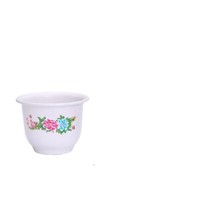 China Transitional Hot Commercial Clear Plastic Flower Pots For Nursery Plants for sale