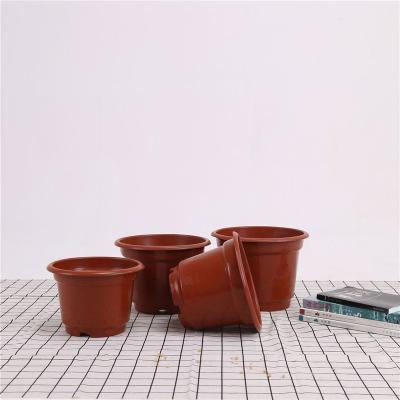 China Plant Transitional Plastic Flower Pot Small Factory Price Soft Nursery Pots for sale