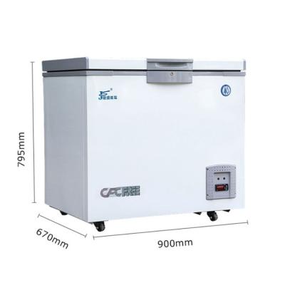 China Single-temperature -45C low temperature laboratory freezer 108L for biological samples, for storage of chemical materials and tuna for sale