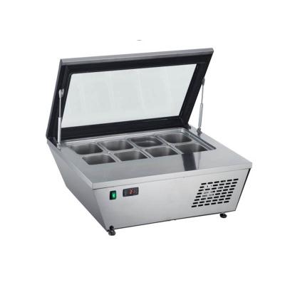 China Commercial Single-Temperature Ice Cream Freezer Display Cabinet Freezer for sale