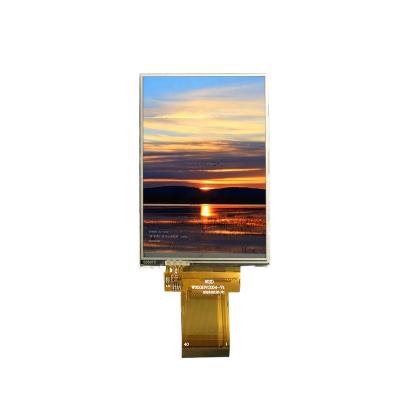 China 3.5 Inch Resistive Touch Display 320*480 Resolution 40 Pin Resistive Touch LCD 3.5 for sale