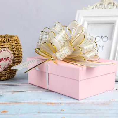 China Popular Bowknot Design Gift Wrapping Pull Bows Wedding Party Decoration Gifts Box Christmas Colorful Ribbon Bow for sale