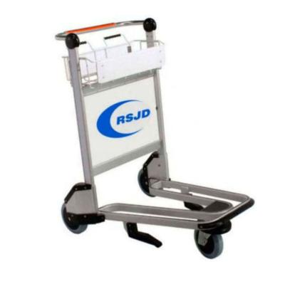 China Unfolding Airport Equipment Service Trolley Luggage Cargo Cart Shopping Trolley for sale