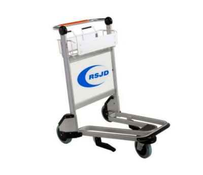 China Manufacturer Unfolding Airport Trolley Luggage Trolley Cart With Brake for sale