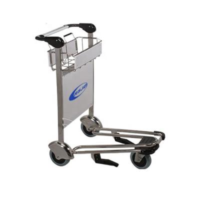 China Tools Stainless Steel Airport Luggage Trolley Cart for sale