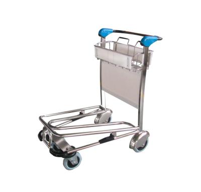 China Tools Airport Stainless Steel Baggage Luggage Trolley Trolley for sale