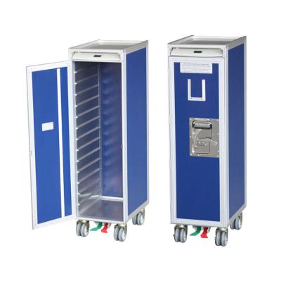 China Aluminum Storage Airliners Food Cart Beverage Cart for sale