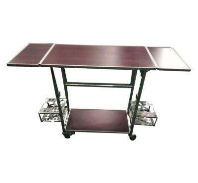 China Tools Airline Folding Table With Wine Shelf for sale