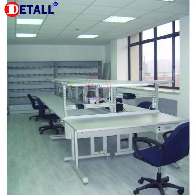 China Commercial Furniture Detall Electronics Repair Lab Table for sale