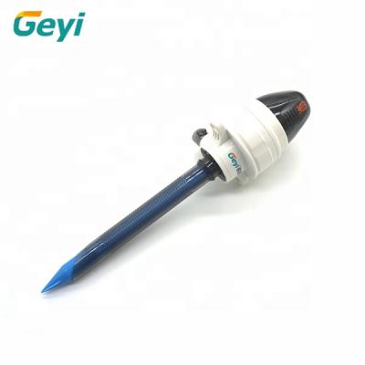 China Hot Selling Surgical Patch Geyi CE Certificate Surgical Disposable Laparoscopic Trocars With Blunt Tip 3mm/5mm/10mm for sale