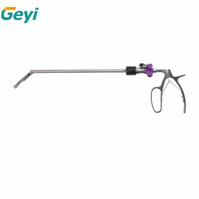 China Geyi Factory Reusable Polymer Ligating Staple Laparoscopic Applier Hinged Flexible Staple Applier for Minimal Invasive Surgery for sale