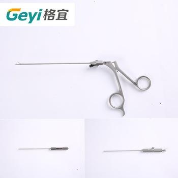 China Reusable Laparoscopic Suture Retriever Hernia Forceps Closure Needle Hernia Surgical Instrument for sale