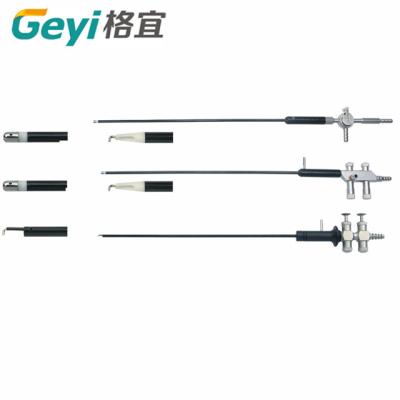 China Suction Irrigation With Hook GEYI Monopolar Electrode With Suction Irrigation Or Suction Irrigation With Hook For Laparoscopic Instrument for sale