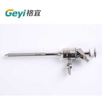 China Reusable Surgical Instrument Trocar 10mm Flip Type Laparoscopic Medical Equipment for sale