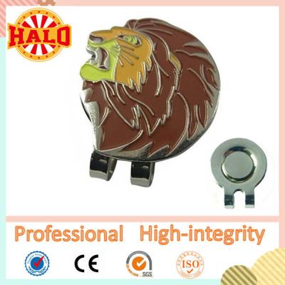 China BUY Znic Alloy Metal Golf Hat Clip with customized logo for sale