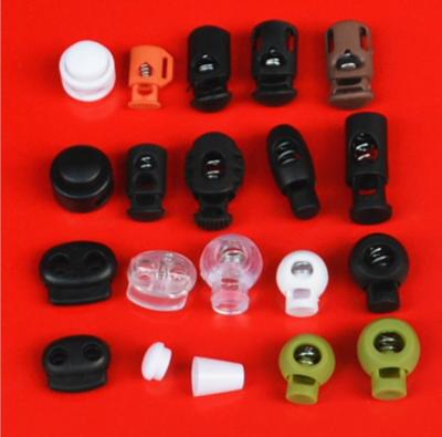 China Nickel Free Plastic Rope Adjuster Buckle Toggle Buckles Stopper Rope Lock for sale