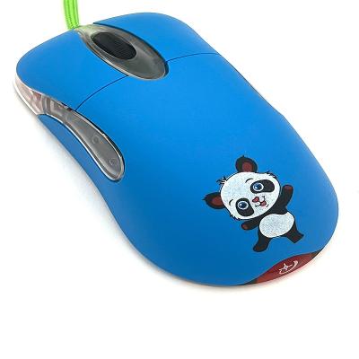 China new feel 3D optical mouse pinpoint computer IO1.1 multiple adjustable DPI PAW3389 wired gamer gaming mouse for sale