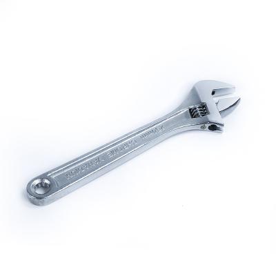 China HOT High Quality DIY Tool 250mm Carbon Steel Vanadium RTS Chrome 10 Inch Adjustable Wrench for sale