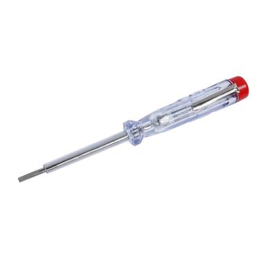 China Factory Electrics Manganese Blade Electrician Tool 200-250 VAC Steel Tester Pen Voltage Tester Directly for sale