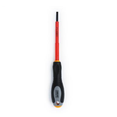 China High Quality Tricolor Screwdriver VDE Insulated DIY Tool Insulated 3x75mm Electric Screwdriver for sale