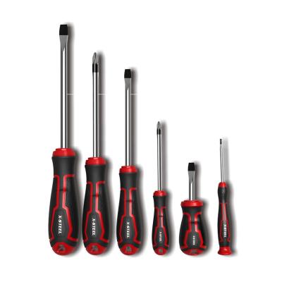 China X-STEEL Repair/Industry Factory Direct Sale Screwdriver Simple Multifunctional Screwdriver With Soft Customized Handle for sale