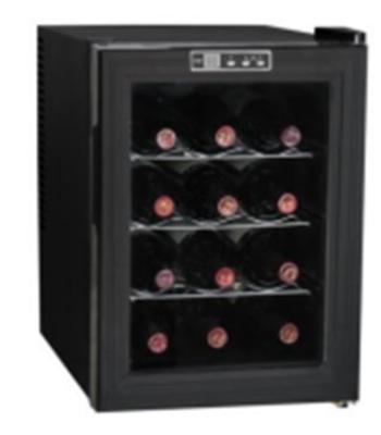 China Red wine cooler fridge, wine refrigerators, LED display for sale