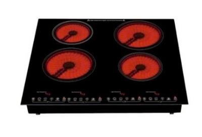 China 4-burner Infrared cooker, Touch control for sale