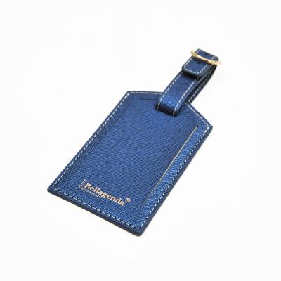 China Hot Selling Supplier Top Quality PU Multi Color Personalized Leather Gifts Luggage Tag And Name Tags for sale