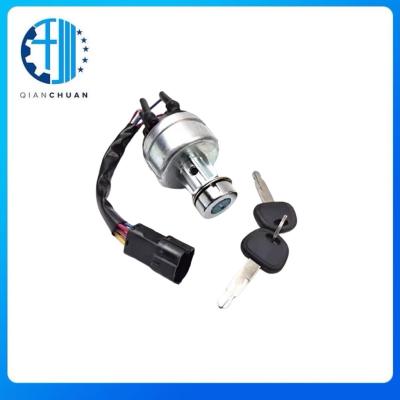 China Ignition Starter Switch With Keys A241200001217 for Sany SY135 SY215-8 SY235 SY365 Excavator Parts for sale