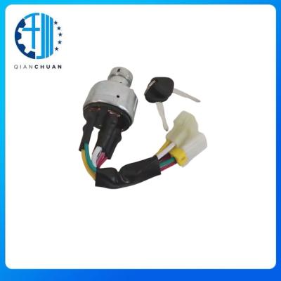 China Ignition Starter Switch With Key 14526158 14529152  For EC55 EC210 EC240  Excavator Engine Spare Parts for sale