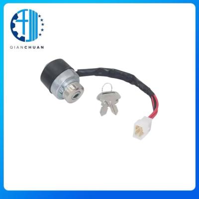 China Ignition Starter Switch With Key 52200-41212 For Kubota M4900 M5700 M6800 M8200 M9000  Excavator Engine Spare Parts for sale