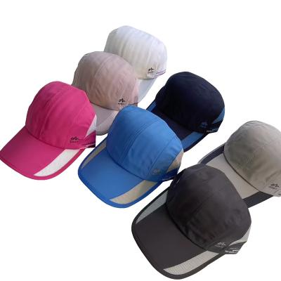 China breathable & Wholesale Waterproof Breathable Quick Dry Trucker Curved Brim Hat Sports Hat Caps Gorras Baseball Caps Tennis Golf Hats for sale