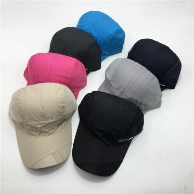 China breathable & 2022 Waterproof New Wholesale Fitted Golf Hats Women Quick Dry Sports Hats Sport Hat For Men for sale