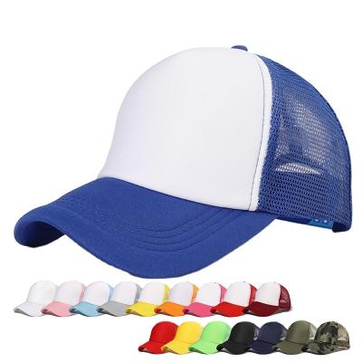 China Wholesale COMMON LOGO embroidery COMMON LOGO men's wholesale LOGO custom mesh hat foam mesh print gorra white trucker gorra trucker hat for sale