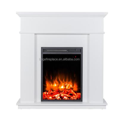 China Household decorative electric fireplace with mantel for sale