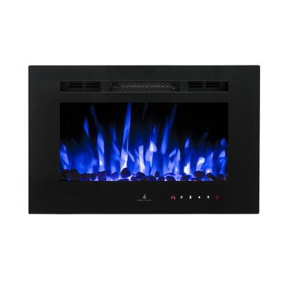 China 26 Inch Wall Mount Car / Recessed Electric Fireplace for sale