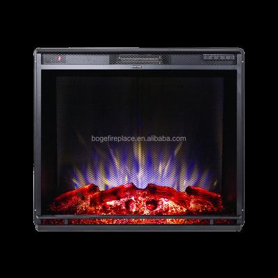 China Household Fireplace Freestanding Electric Fireplace Insert with Mesh Curtain for sale