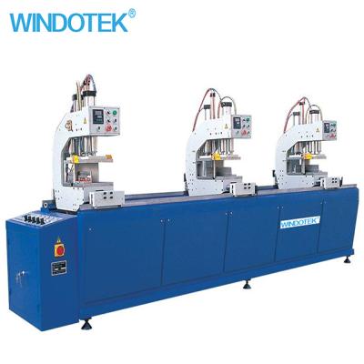 China Factory SHZ3-120x3500 Upvc Window Door Three Head Plastic Welding Machine for sale