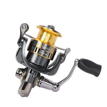 China Metal+plastic TSURINOYA Fishing Reel FS2000 Gear Ratio 5.2:1 Max Drag Power 5kg For Freshwater And Saltwater Spinning Reel for sale