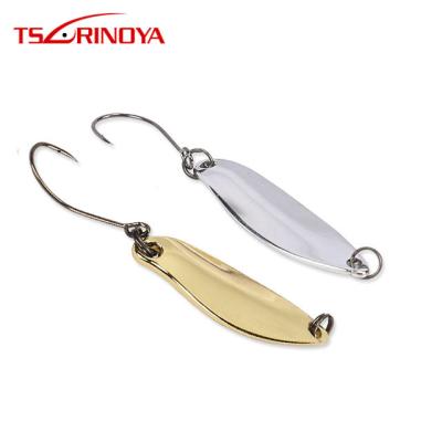 China Fine Copper Tsurinoya 2.8g/34mm High Quality Sequins M5 Single Hook 2pcs/bags Metal Lead Fishing Hard Full Lure Water Layer for sale