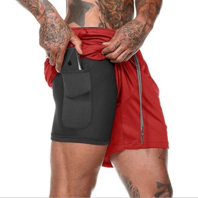 China Hot Sale Mens Workout Fitness Shorts Sustainable Sports Running Shorts for sale