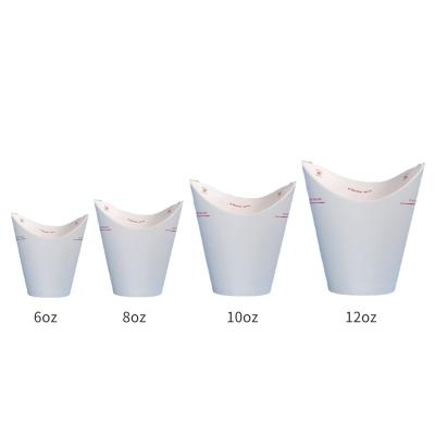 China Single Wall Butterfly Biodegradable Biodegradable Cups Takeaway Paper Cups For Hot Drink 6oz/180ml (BioPBS) for sale