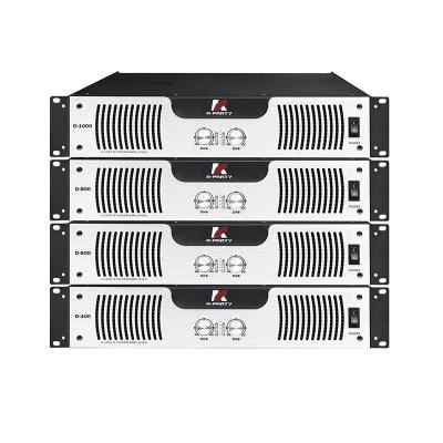 China D Series Standard 2U Audio Power Amplifier 8Ω Stereo Power Class D for sale